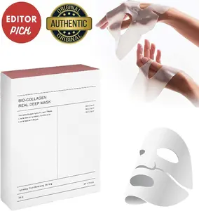 Bio Collagen Mask Collagen Mask Pore Minimizing Elasticity Enhancing Face Firming Facial Mask for Women and Teenagers （Box of 4 tablets） Bio-Collagen Hydrating Face Mask collagen face mask Skincare Hydrate