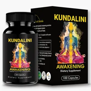 Kundalini Awakening Herbal Supplement – Third Eye & Pineal Gland Cleanse – Chakra Activation & Spiritual Growth Support – Natural Enlightenment Formula for Yoga, Meditation & Energy Healing