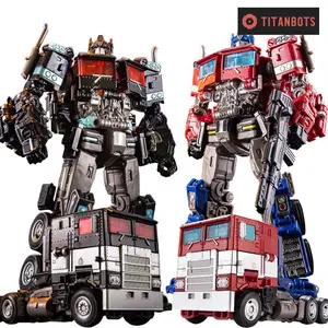 Robot Car Transforming Action Figure Optimus Prime Anime Series Toy - 7inches
