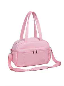 Solid Color Travel Bag, Gym Bag for Women, Small Duffle Bag, Weekender Overnight Bags for Women, Duffle Bag for Travel, Sports, Hospital