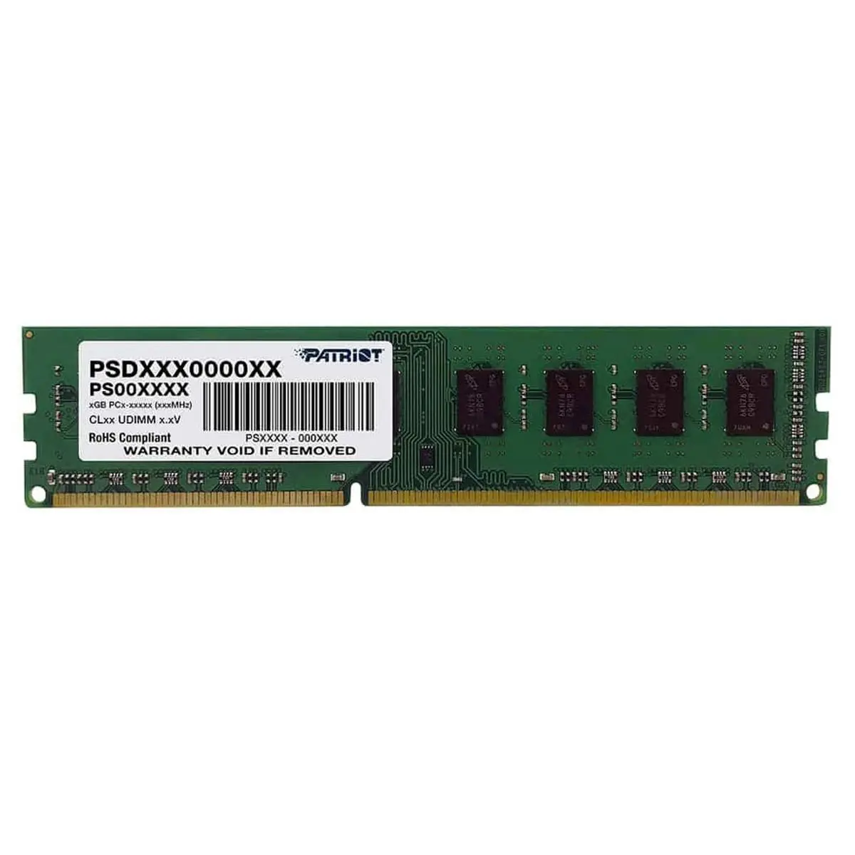 Patriot Signature Line DDR3 8GB (1x8GB) 1600MHz CL11 UDIMM Desktop Memory Module