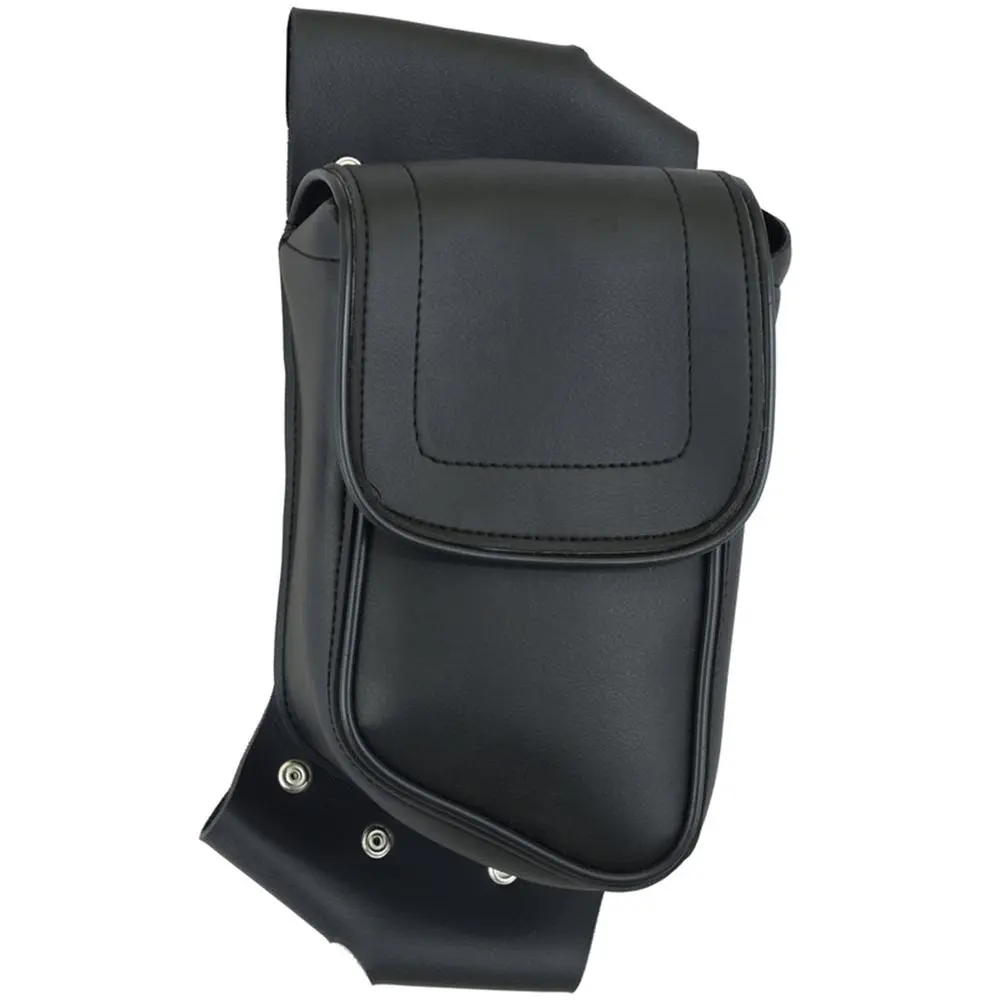 IronLeft - Leather Motorcycle Crash Bar Bag (Left Side)