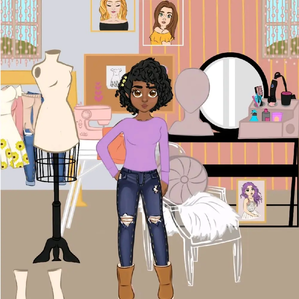 Paper Doll Maggie- Brittany's Doll Collection