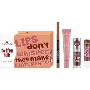 toffee talk brown lip set toffee talk brown lip set