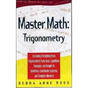 USED-Master Math: Trigonometry (Master Math Series) by Debra Anne Ross (Paperback)