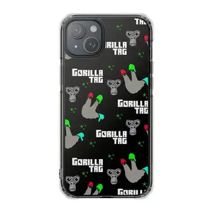 Funny Gorilla Tag Game Phone Case for Iphone, for Samsung , Phone Accessories, Cute Phone Case, Fashion Case, Perfect Gift for Her/Him, Creative Dual Layer Case
