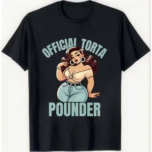 Mexican Latino Car Show Cotton T-shirt Torta Pounder Cholo Pinup