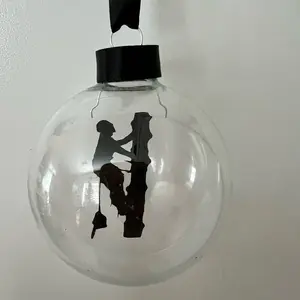 Tree Trimmer Silhouette Floating Ornament for Decor