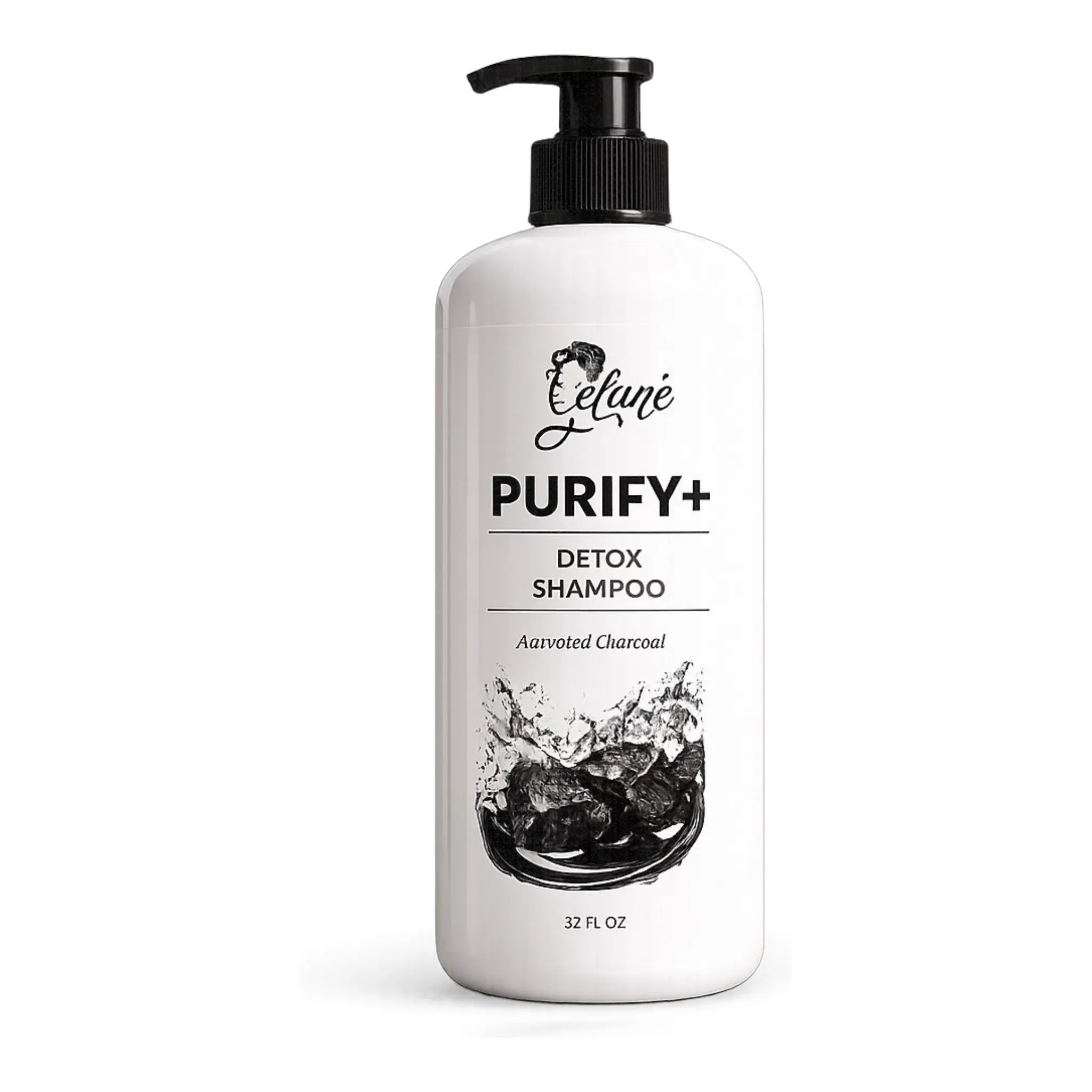 PURIFY+ Detox Haircare Shampoo with Activated Charcoal, Avocado Oil for Deep Cleanse and Scalp Care