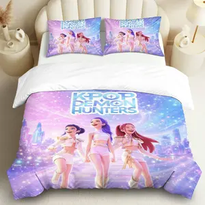 3PCS Duvet Cover Set, 1 Duvet+2 Pillowcases(Without filler), Fantasy City Adventure Galaxy Magic theme, Halloween bedding set, Stylish Fun Colorful Suitable for decoration bedroom dorm room guest room studio apartment.