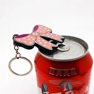 Exquisite and beautiful bow shaped bottle opener keychain, cute pink heart-shaped design, a must-have bottle opener for delicate girls, Keychain bottle opener, Perfect for Parties and Gifts