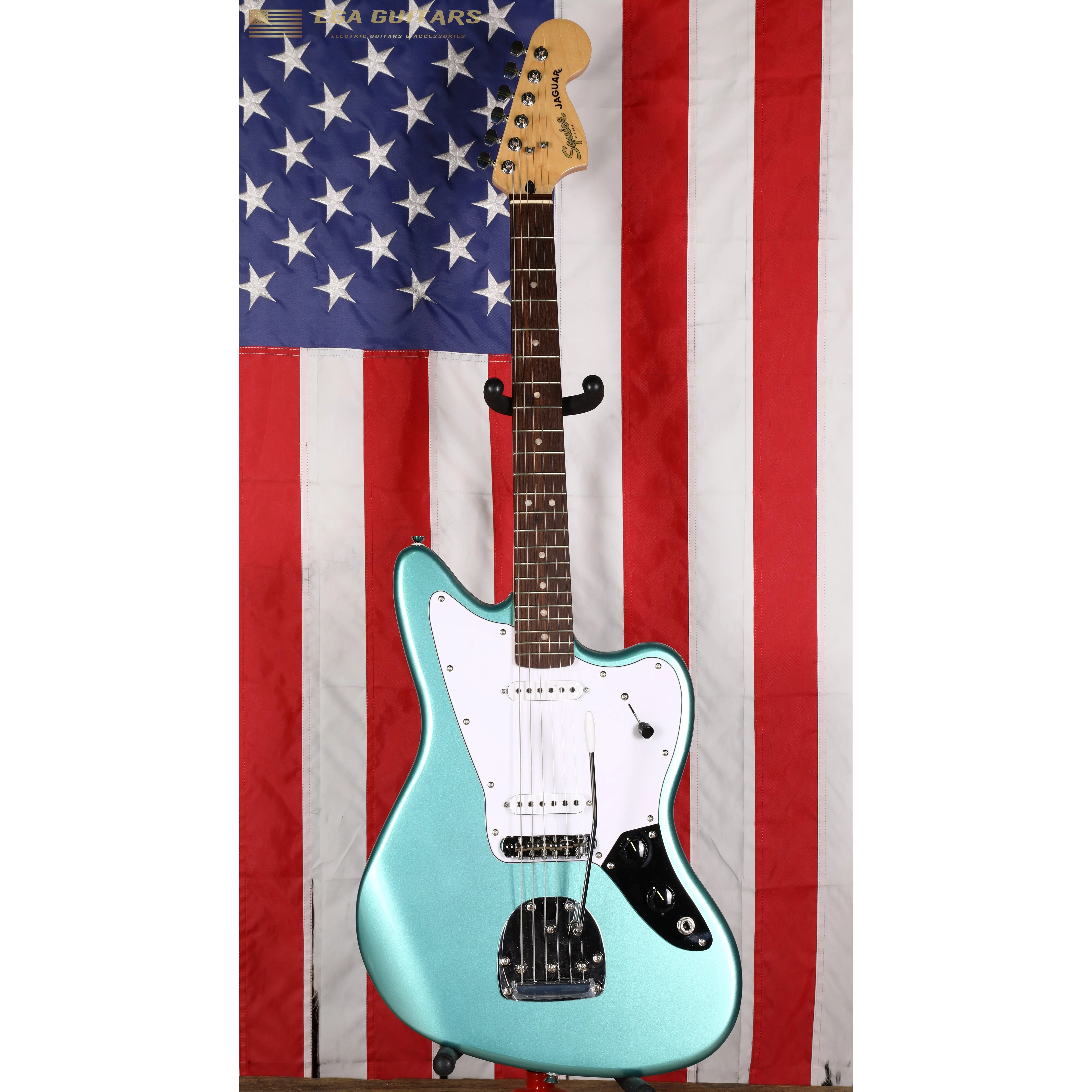 Squier Limited Edition Affinity Jaguar - Mystic Seafoam