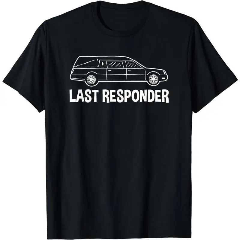 Men's  Short-Sleeve Relaxed-Fit T-Shirt, Top Gift for Last Responders & Mortuary Science Students
