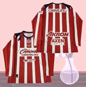 25/26 Chivas de Guadalajara Mexico LIGA MX Home #25 Roberto Alvarado Soccer Jersey | Custom Name Shirt
