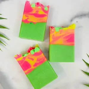 Cactus Flower Goat Milk Soap, Tallow Soap, Face & Body Soap, Friend Gift Cocoa Cocoa Butter Sensitive Gentle Scented