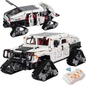 Technic Off-Road Remote Control Car Building Blocks,1:8 MOC Remote Control Car Building Blocks,with Technic Motorize Set for Boys Age 8-12 Gift(3088pcs)