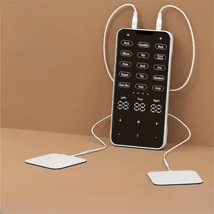 Muscle Relaxer Machine, 15 Modes Dual Channel, 30 Level Intensity Adjustment, Compact Design, Ideal for Muscle Relief