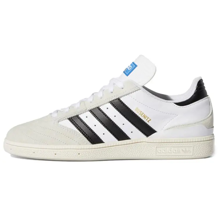 Adidas Busenitz White Black' Low Top Skate Shoes Unisex FV5877