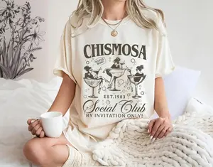 Chismosa Social Club T-Shirt Chismosa T-Shirt Gift Latinx Funny Tee Hispanic Trendy