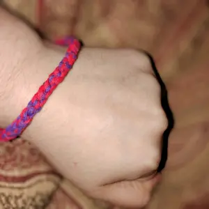 Crochet Bracelet - Simple Crochet Design as Shown in the Image