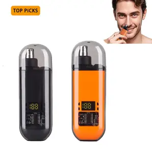 2026 Upgraded Unisex Nose Hair Trimmer, Nose Hair Trimming Tool, Rechargeable Trimmer, Waterproof Dual-Blade Design, Easy to Clean, Men's Personal Care Appliance