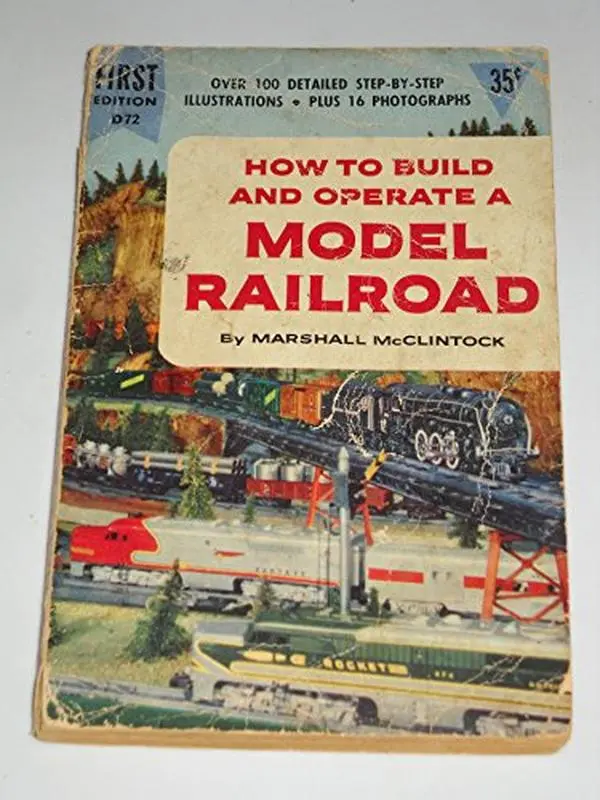USED-How to build and operate a model railroad by Marshall McClintock (Paperback)