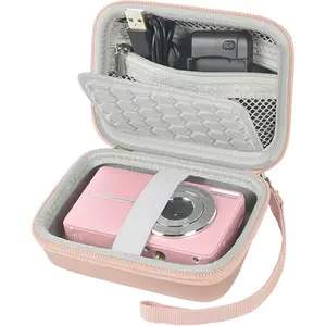 Yifecial Digital Camera Case Compatible with EROOLU VAHOIALD Kaisoon  Pixpro PowerShot ELPH 180 190 DSCW800 DSCW830 for Travel Rose Color