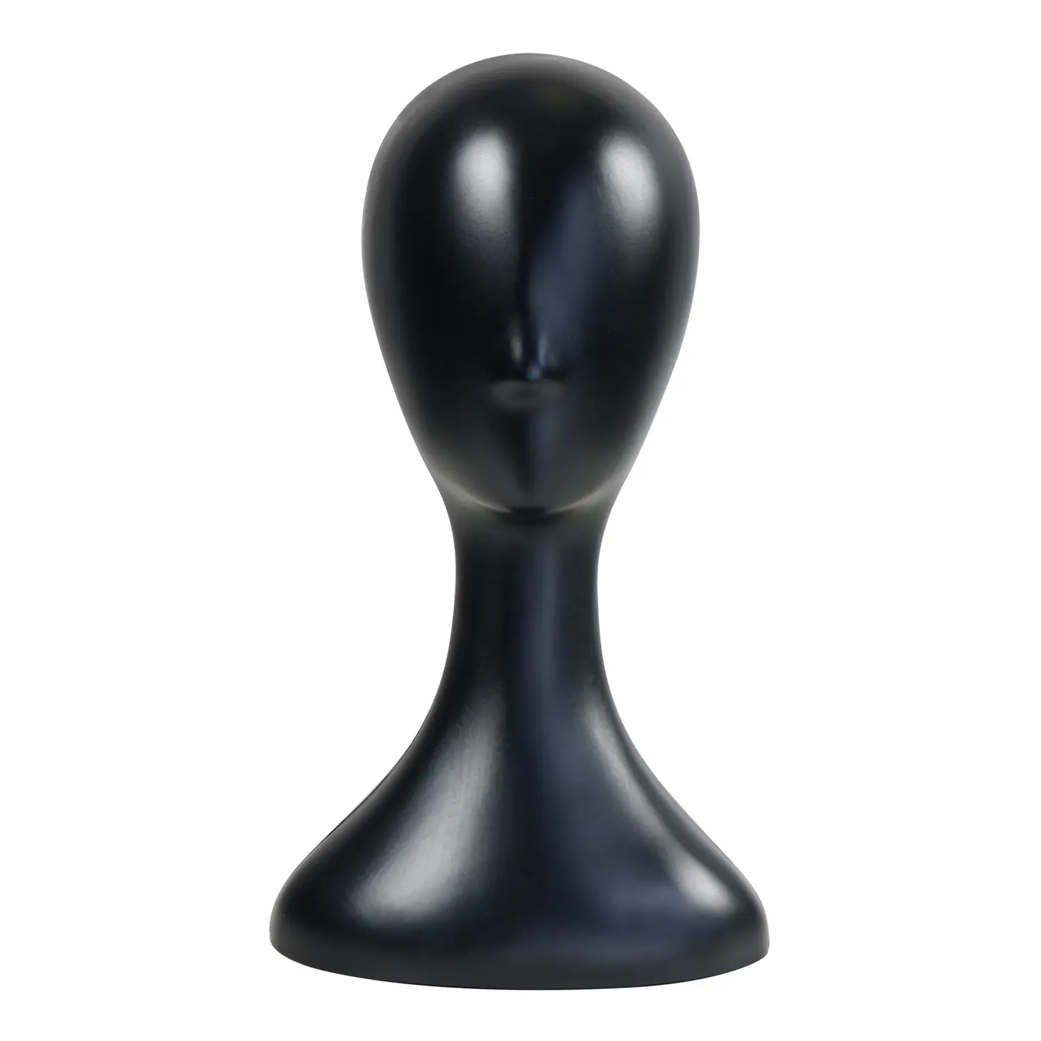 Studio Limited Mannequin Head - Plastic Bald Wig Mannequin for Professional Styling, Display, and Storage