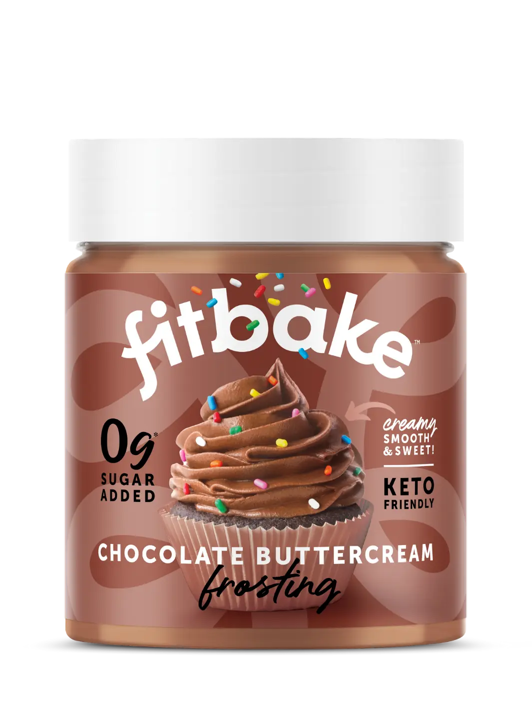 FitBake Chocolate Buttercream Frosting | Keto Frosting for Low Carb Desserts