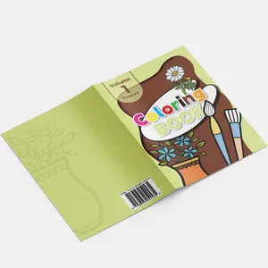 Children’s Coloring Books – Town Life, Home, School, Park, Supermarket Scenes, Cute Characters, Relaxing Art Time