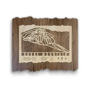 Burke Mountain Ski Trail Map