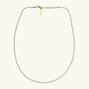 Nikki Smith Micro Tennis Necklace