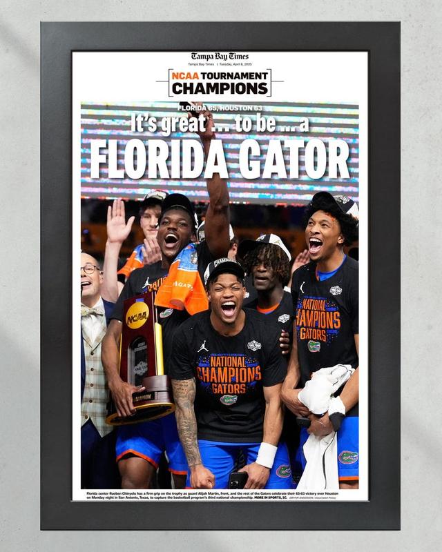 2025 Florida Gators College Basketball Champions Poster, Gift For Fan, Sport Poster