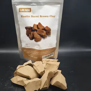 Natural Zero Additive Golden Kaolin, Slightly Viscous Edible Mineral-200g