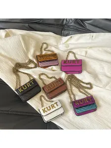 Trendy Fashion Mini Chain Shoulder Bag, High-Quality Unique Design, Casual Versatile Crossbody Bag, Crossbody Purse, Fashionable Bag, Perfect for All Seasons