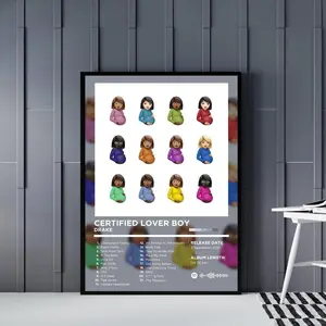 [Sale off up to 50%] Drake Album Cover Posters, Hip Hop Posters, Music Wall Art, Rapper Posters, Take Care, Certified Lover Boy, Gift for friend