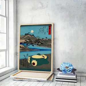 Anime & Cartoon Wall Art - Modern Decorative Print For Bedroom, Living Room Poster