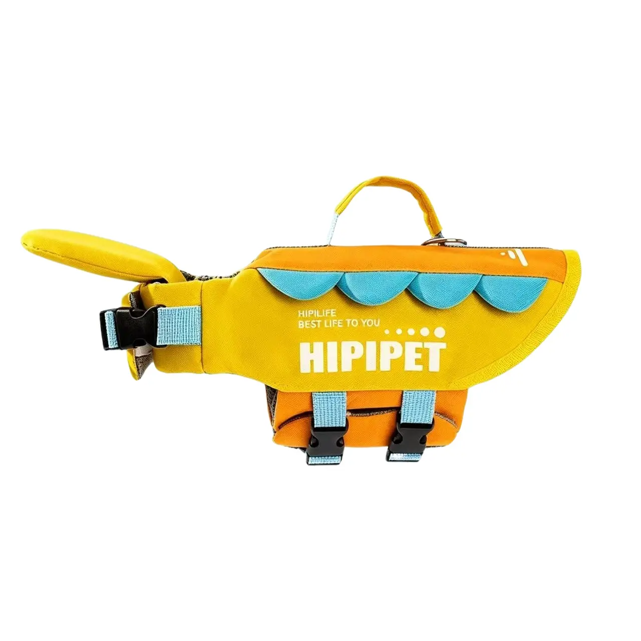 Dog Life Jacket with Neck Support, Anti-Choking & High Buoyancy – Safe Summer Outdoor Swimming Vest for Small to Medium Dogs