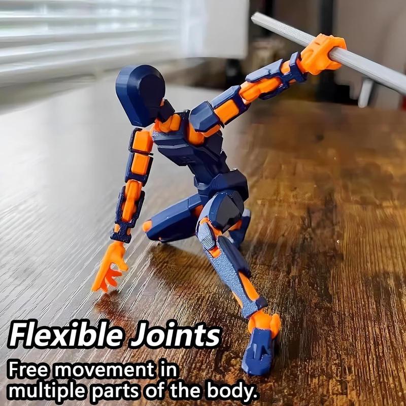 Titan 13 Action Figure Set, 5 Multi-Jointed Robot Models, Dynamic Poses, Detailed Design, Perfect for Collecting and Desktop Decoration, Action Figures Set
