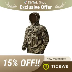 TideWe TimberGhost Silent Windproof Whitetail Hunting Jacket Early/Mid Season Outdoor Fun