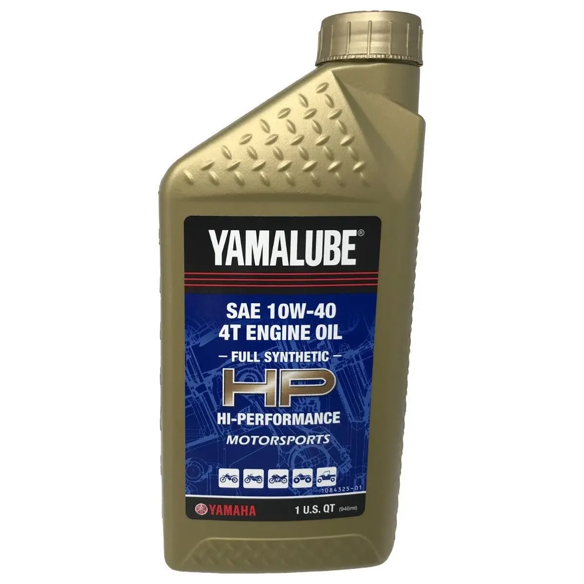 Yamaha Genuine OEM Yamalube Full Synthetic 10W-40 Oil LUB-10W40-FS-12