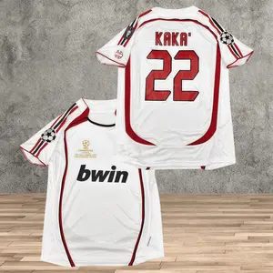 2006/07 Kaka No.22 Home Short Sleeve Collectible Soccer Jersey