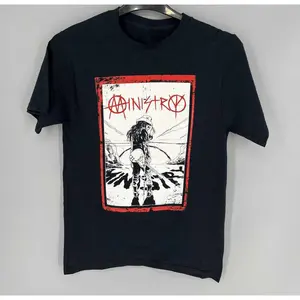 New Ministry Band Music Shirt Black Unisex S-5XL LI532