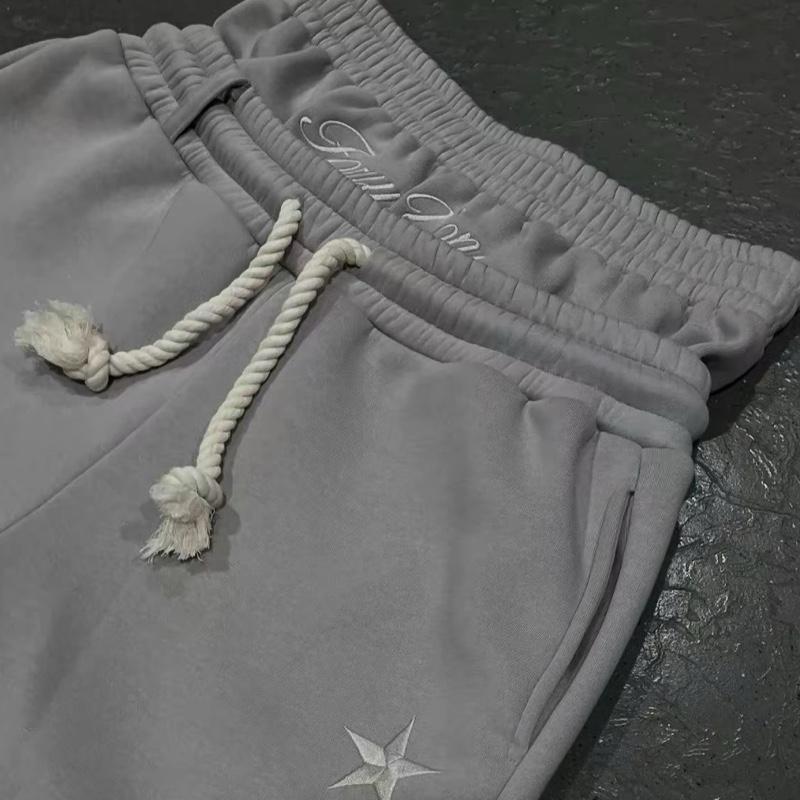 2025 Baggy Double Waist Sweatpants - Waisted Sweatpants Workout Active Joggers Pants Casual Fathersdaygift sweatpantsmen track pants