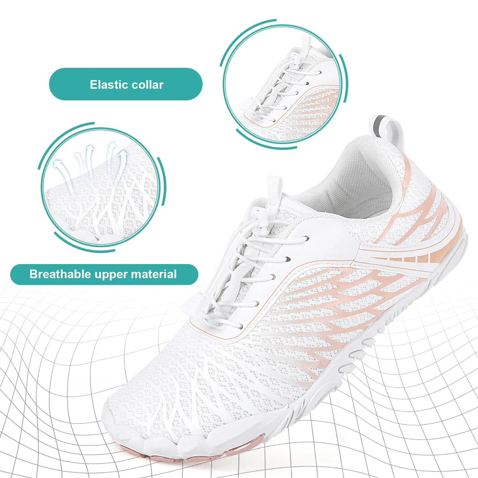 DIOLV 2025 New Hike Barefoot Shoes Women Men Non-Slip Healthy Breathable Fashion Trail Rnning Shoes Womens Mens Wide Toe Zero Drop Shoes