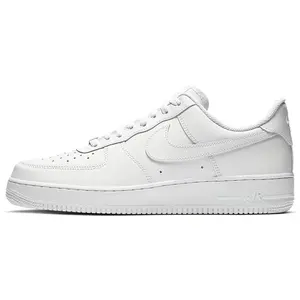 Nike Air Force 1 07 Men's Low-Top Sneakers in Premium Leather with Cushioned Comfort and Breathable Support Verifiable, with credentials and supporting global authentication