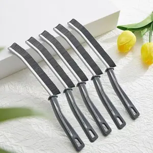 5Pcs Crevice Cleaning Brush Tool, Home Essentials, Bathroom Cleaning BrushMultifunctional Gap Scrub Hard Bristle Crevice Cleaning Brushes for Household Use, SmallCleaning Brush forKitchen,Bathroom,Household,WindowsGroove,Faucet,Sinks