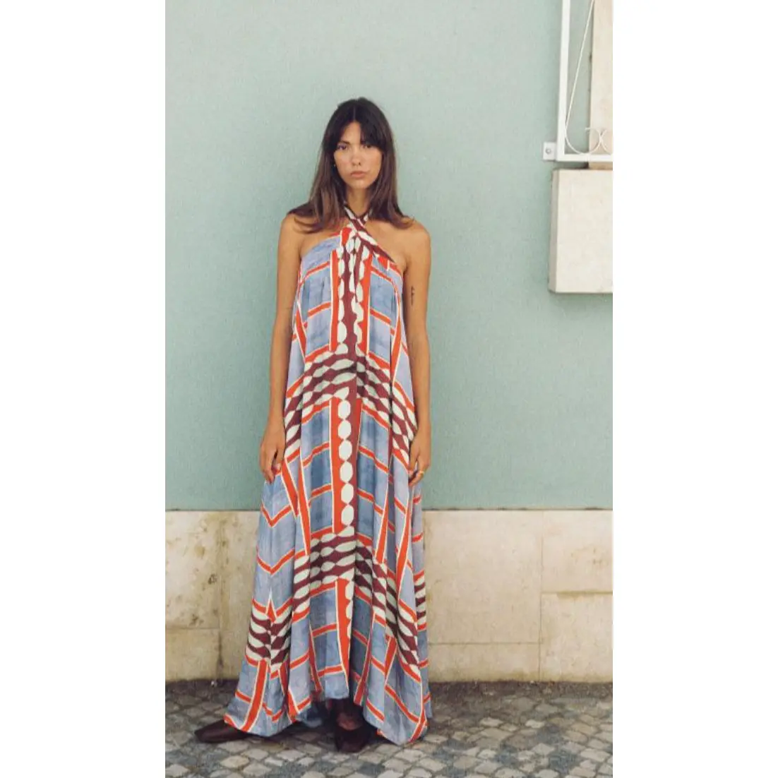 BONANZA TRAPEZE DRESS