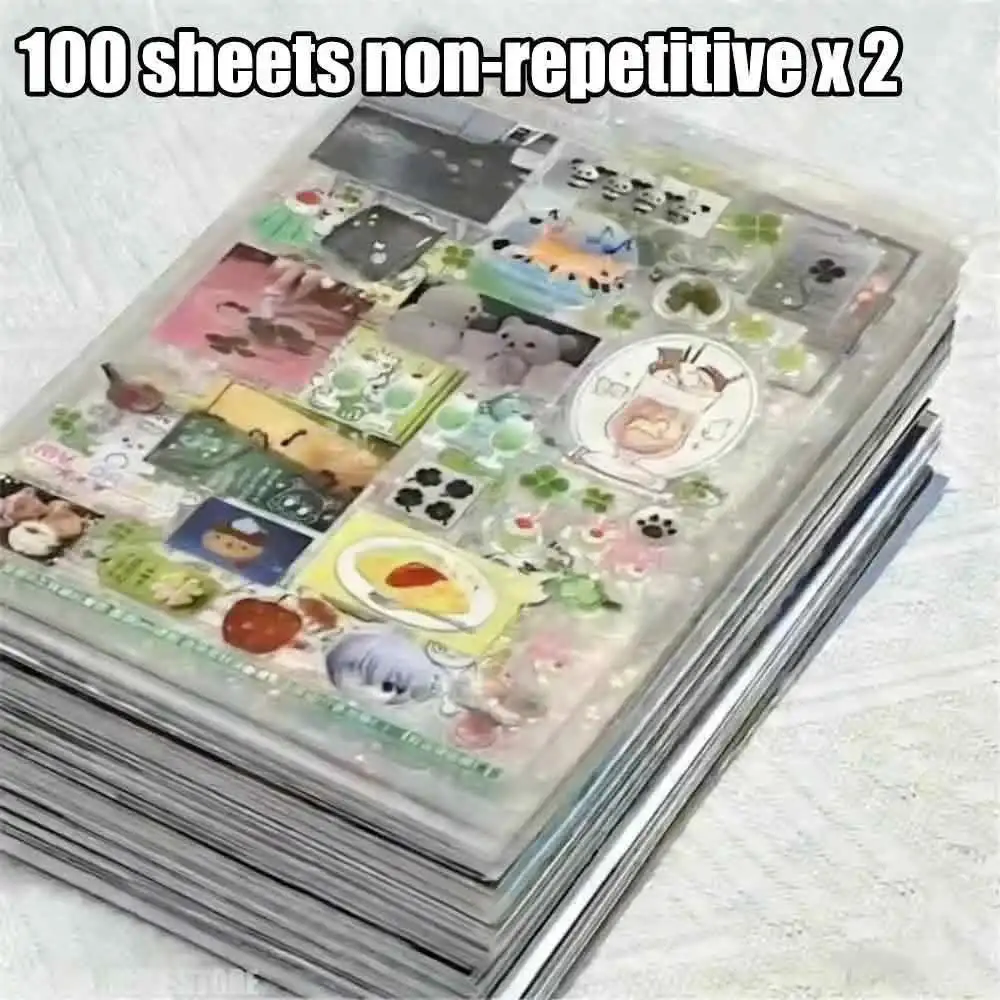 100 sheets x2