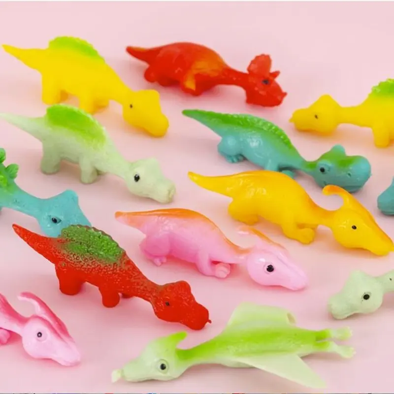 Free Gift: Squishy Dinosaur Fidget Toy| Elastic Push Pop Sensory Toy for Stress Relief